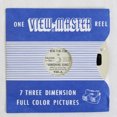 Vintage View-Master Reel Rin-Tin-Tin Vanishing Guns 930A