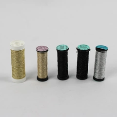 Lot of 5 KREINIK METALLICS Fine Polyester Braids