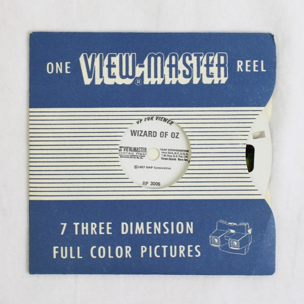 Vintage View-Master Wizard of Oz RP 3006 Reel