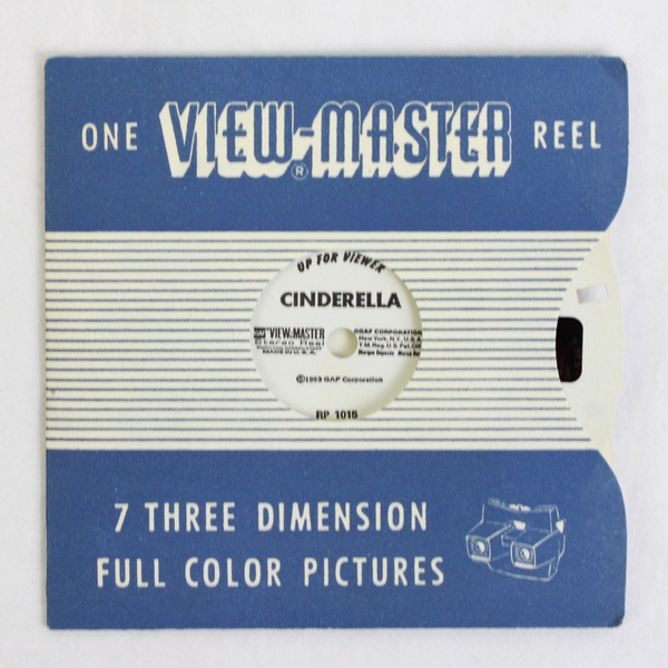 Vintage View-Master Reel RP-1015 Cinderella 1953