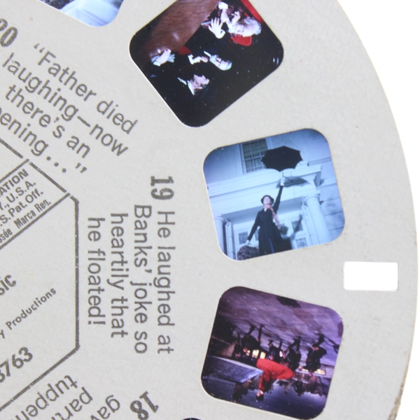 Vintage View Master Walt Disney Presents Mary Poppins Reel B3763 1964