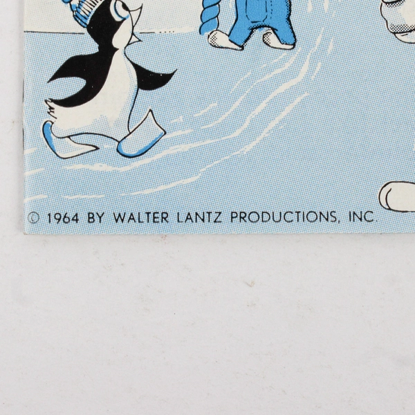 Vintage View Master Woody Woodpecker The Daredevil Booklet B522