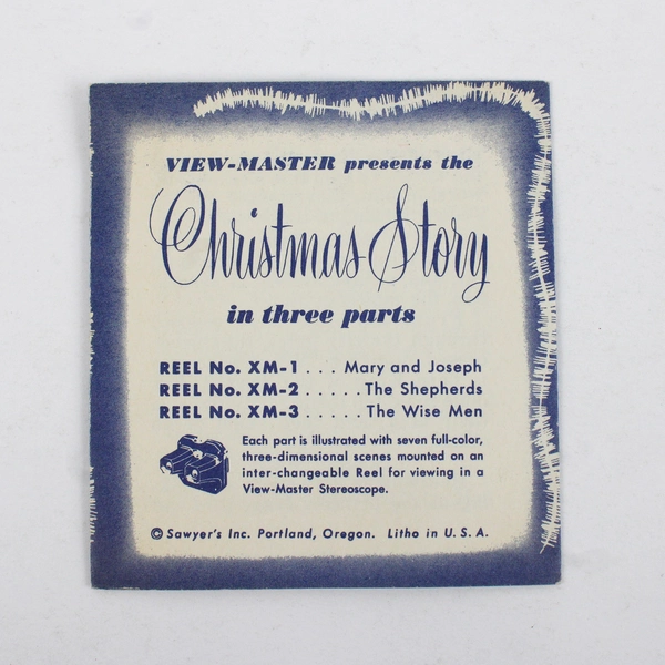 Vintage View Master Christmas Story Part 3 The Wise Men Booklet