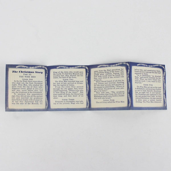 Vintage View Master Christmas Story Part 3 The Wise Men Booklet