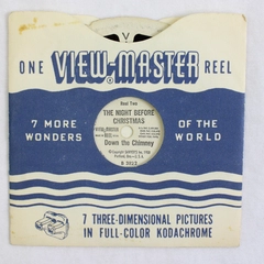 Vintage View Master Night Before Christmas Down The Chimney Reel 1958 B3822