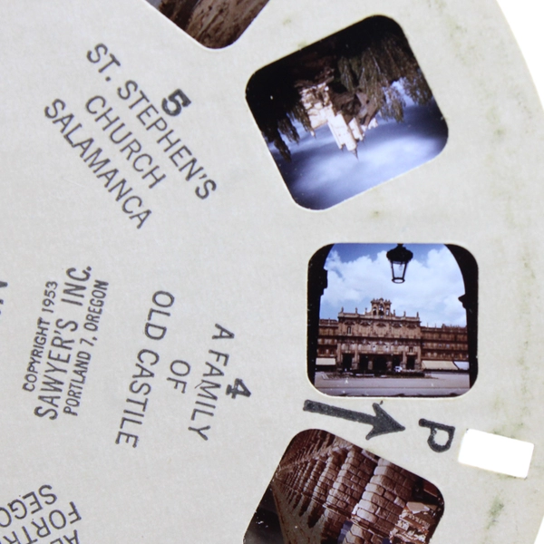 Sawyer's View-Master Old Castile Spain 1953 Reel 1701