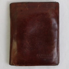 Cuoieria Fiorentina Man's Leather Wallet 3.12" x 4.12"