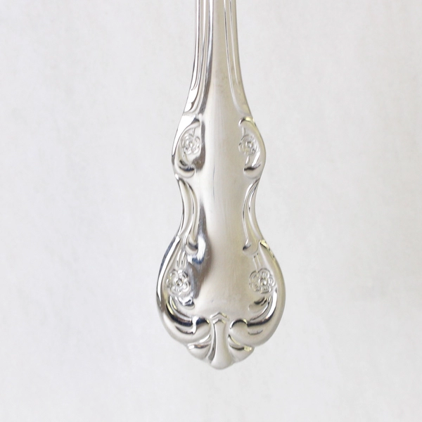 Lot Of 6 Wallace Silver Camden (Stainless) Flatware Sugar Spoons 6.25" Long