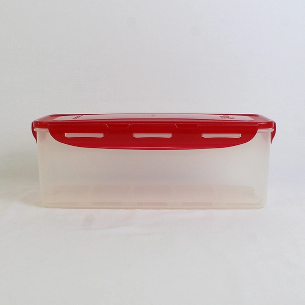 Lock & Lock 3.4 L Produce Saver Food Storage Container Red Lid