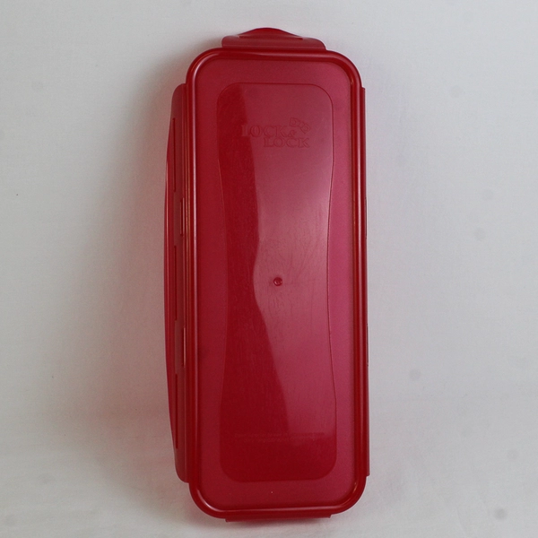 Lock & Lock 3.4 L Produce Saver Food Storage Container Red Lid