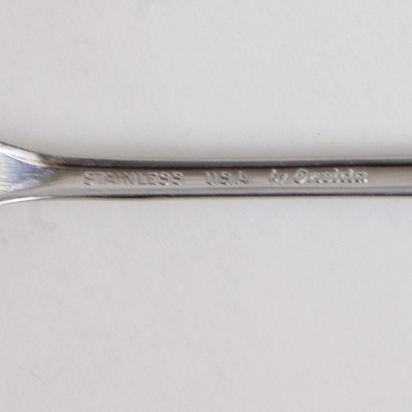 Lot Of 2 Oneida Silver Yankee Clipper (Stainless) Flatware Serving Forks 8.5"