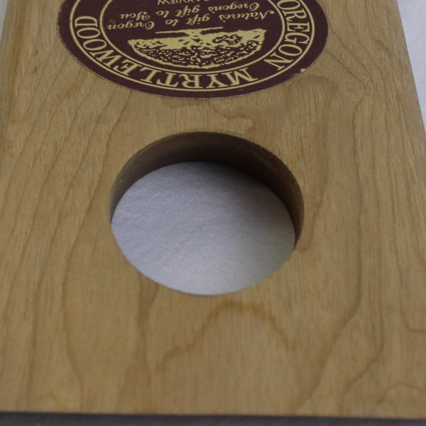 Oregon Myrtlewood Wine Bottle Balance Board