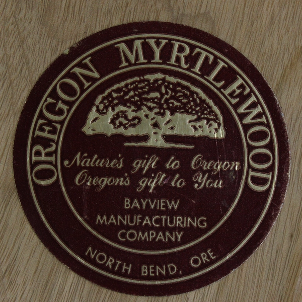 Oregon Myrtlewood Wine Bottle Balance Board