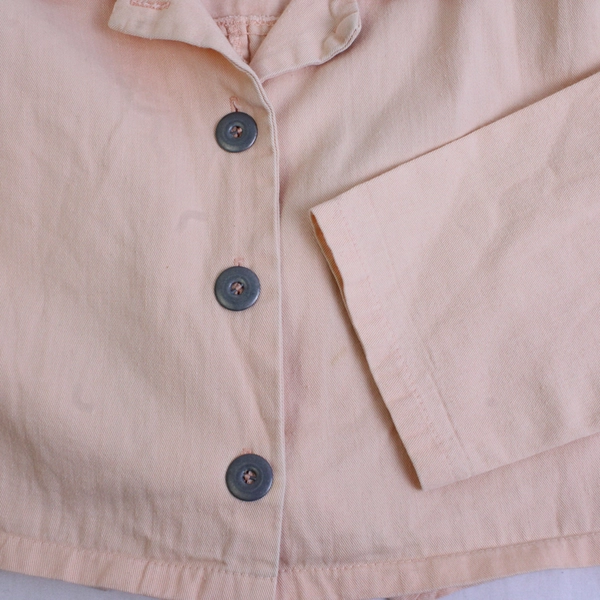 Surf and Turf California Women's M Pink Ombre Cutout Back Jacket 1980's