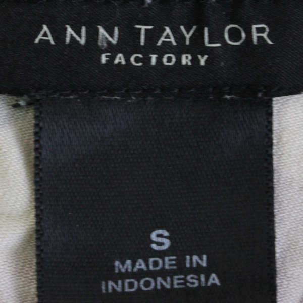 Ann Taylor Factory Women's S Blue Floral Sleeveless Fit Flare Dress