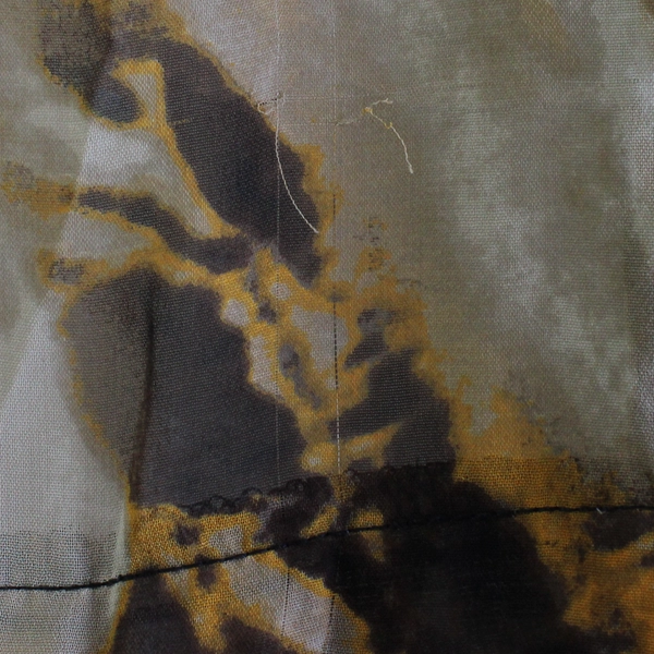 Susan Graver Women's 2X Animal Print Sleeveless Sheer Open Front Kimono