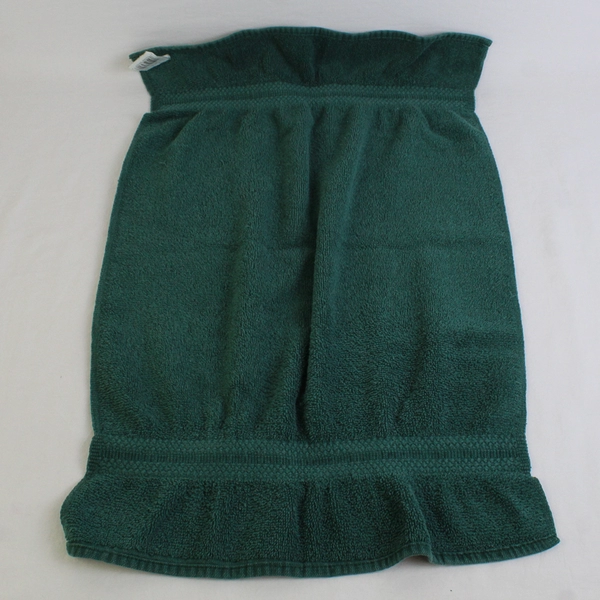 Cannon Jubilee Bottle Green Hand Towel 100% Cotton 16x24 Pre-Owned