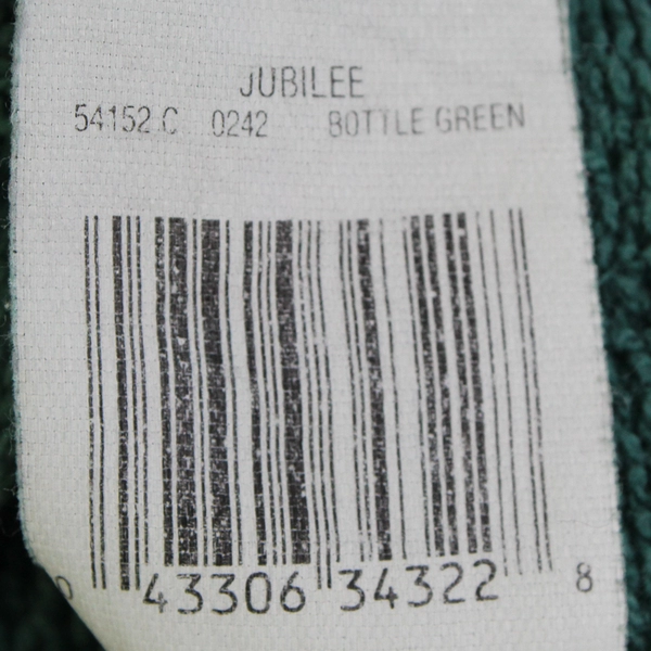 Cannon Jubilee Bottle Green Hand Towel 100% Cotton 16x24 Pre-Owned