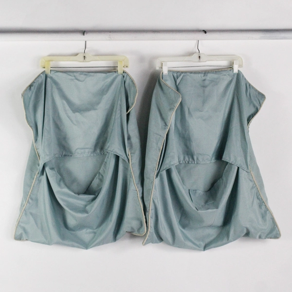 Lot Of 2 Matching Hallmart Solid Blue Square Pillow Shams 26.5" x 25.5"