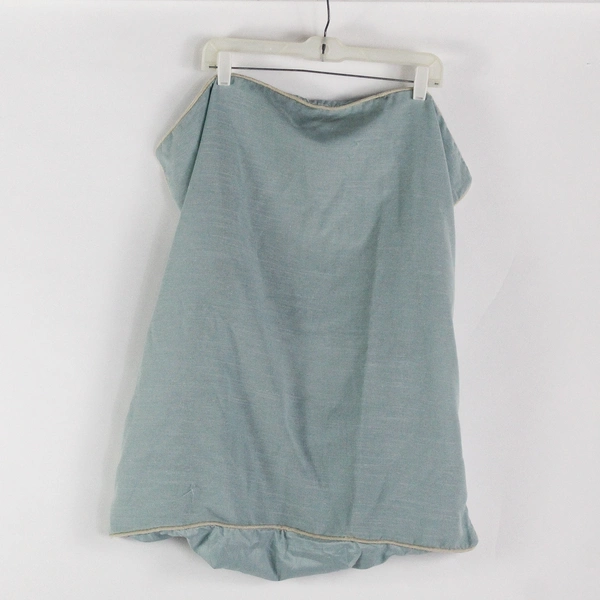 Lot Of 2 Matching Hallmart Solid Blue Square Pillow Shams 26.5" x 25.5"