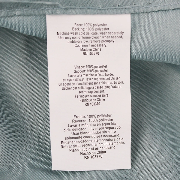 Lot Of 2 Matching Hallmart Solid Blue Square Pillow Shams 26.5" x 25.5"