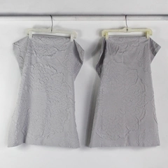 Lot Of 2 Matching Solid Purple Rectangle Pillow Shams 20" x 26"