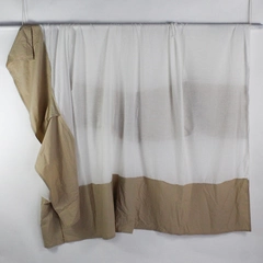 Target Home Solid Beige Color Bed Skirt Cotton/Polyester Queen Size