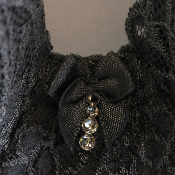 Smart & Sexy Gray Lacy Padded Underwired Bra Women's 38A