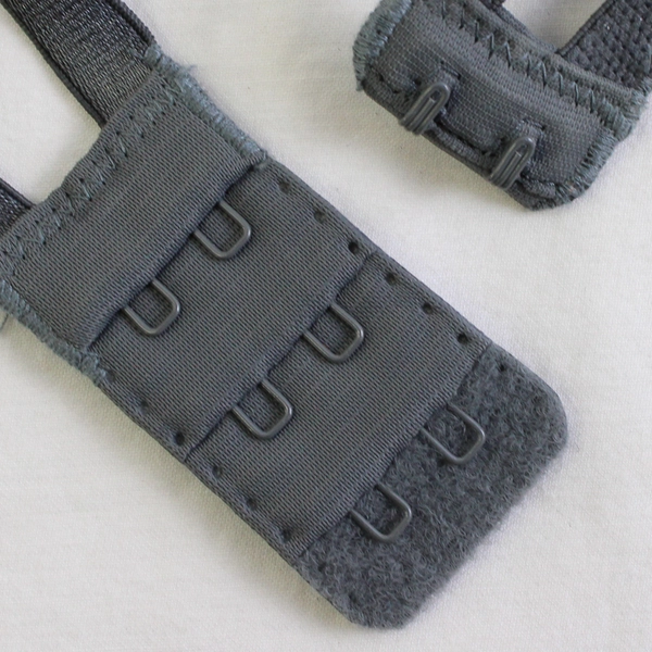 Smart & Sexy Gray Lacy Padded Underwired Bra Women's 38A