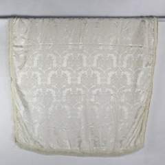 Unbranded Cream/White Rectangular Tablecloth With 1.5" Long Fringe 65" x 48"