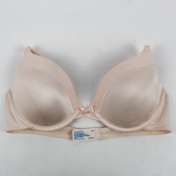 Vassarette Light Pink Padded Underwired Push Up Bra Women's Size 38B