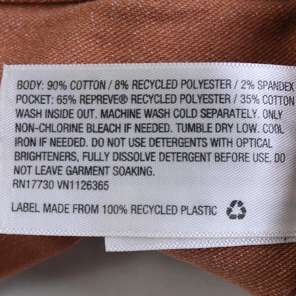 Universal Thread Women's 6/28 Orange High-Rise Midi Denim Cuffed Short