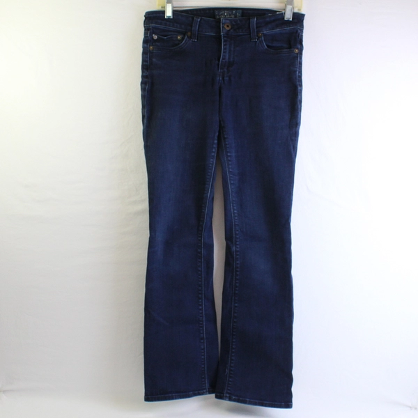 Lucky Brand Dark Wash Lolita Boot Low-Rise Jeans Women's 2/26