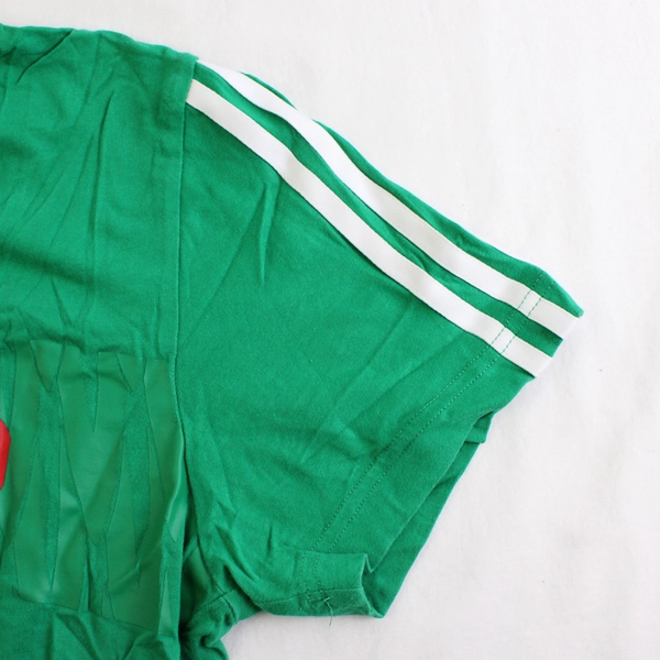 Adidas Mexican Football Federation Green Cotton T-Shirt Adult Size Medium