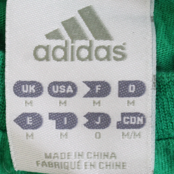 Adidas Mexican Football Federation Green Cotton T-Shirt Adult Size Medium