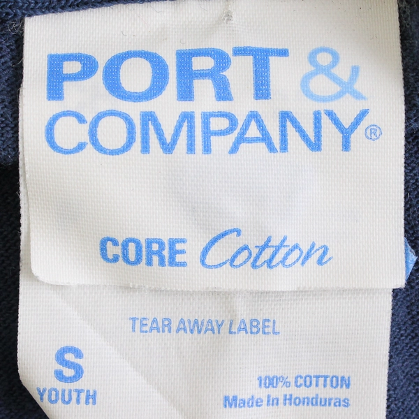 Port & Company Confederate Tribes of Grande Rhonde Navy T-Shirt Youth Small