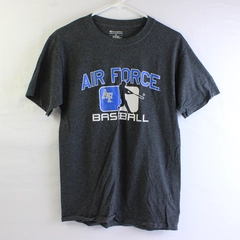 Champion Air Force Baseball Charcoal Gray T-Shirt Men's Size Small
