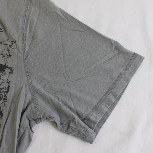 Mossimo Supply Co. Gray Music-Themed Cotton Graphic T-Shirt Youth Size XL 16/18