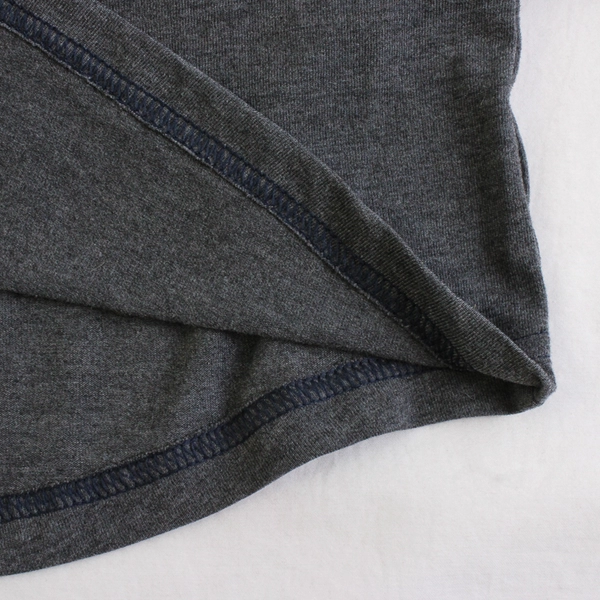 Old Navy Gray and Blue Long-Sleeve Pajama Shirt Youth's XL 14