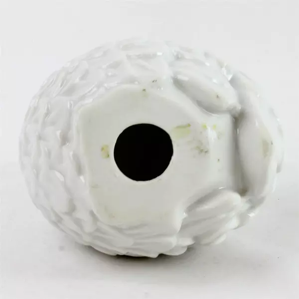 Vintage Homco White Porcelain Quail Grouse Partridge Bird Figurine 4.5"