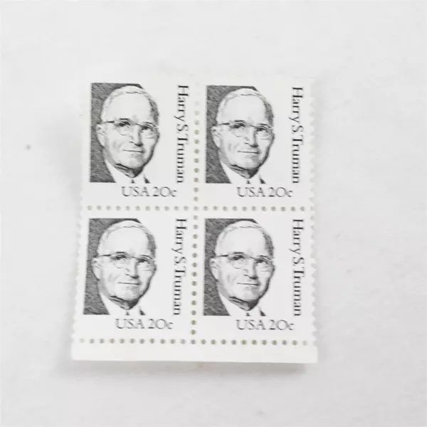 Lot Of 11 Stamps: 4 Harry Truman Cents Stamps & 7 H Rate Make Up Stamps