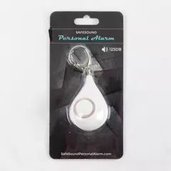 SafeSound Personal Alarm 125dB Self Defense Alarm / Keychain / Siren 125 DB