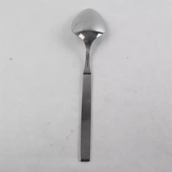 Set of 4 Phoenix Profile Stainless Serving Spoons Glossy 8.25in 