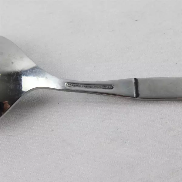 Set of 4 Phoenix Profile Stainless Serving Spoons Glossy 8.25in 