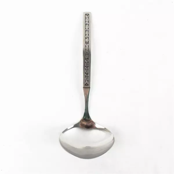 Lot of 3 Oneida Phoenix 7.5" Stainless Gravy Spoon Ladles Glossy