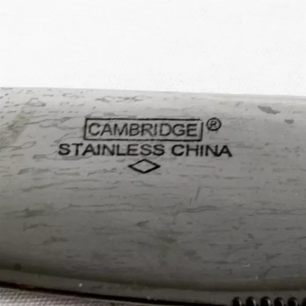 Set of 8 Cambridge Silver Aurora Modern Solid Dinner Knives 9.25"