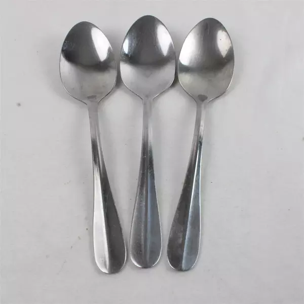 Set of 3 Cambridge Aurora Stainless Serving Tablespoons 8.5" 