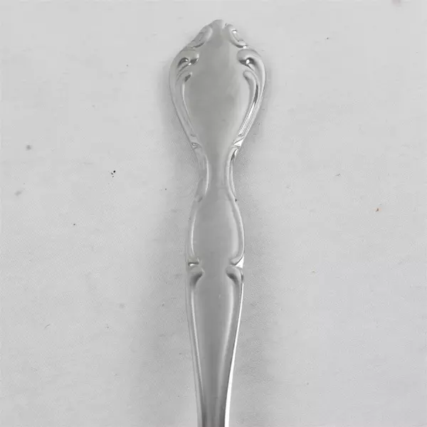 Set of 5 Oneida Satin Cantata Serving Forks USA Made 8.5"