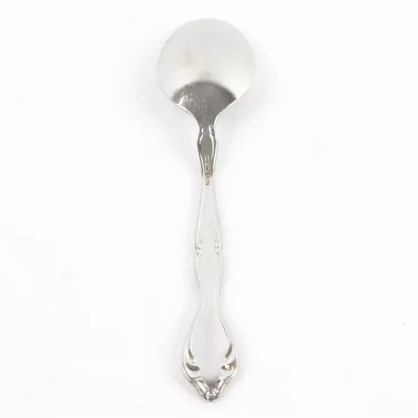 Set of 16 Oneida Satin Cantata Stainless Oval Soup Spoons 6.75"