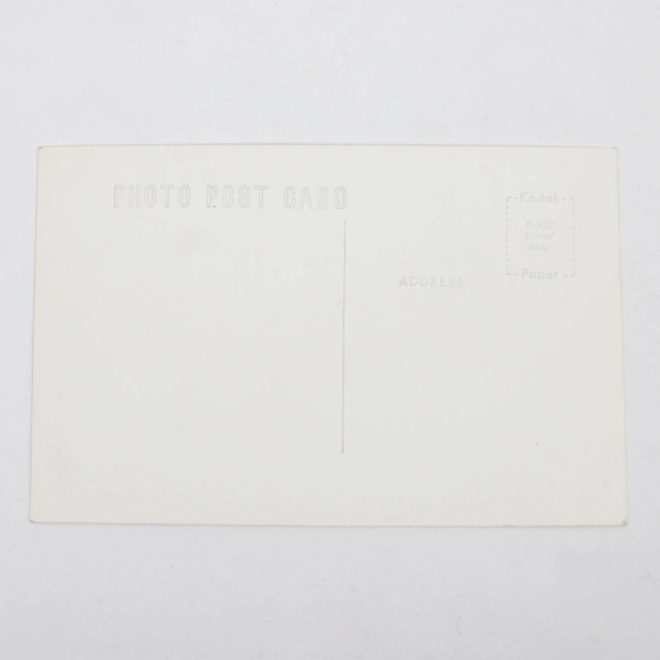 Beach Scene Oceanside Oregon RPPC Postcard EKC Tillamook Coast